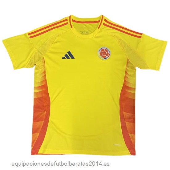 Nuevo Tailandia 1ª Camiseta Colombia 2024 Amarillo Baratas